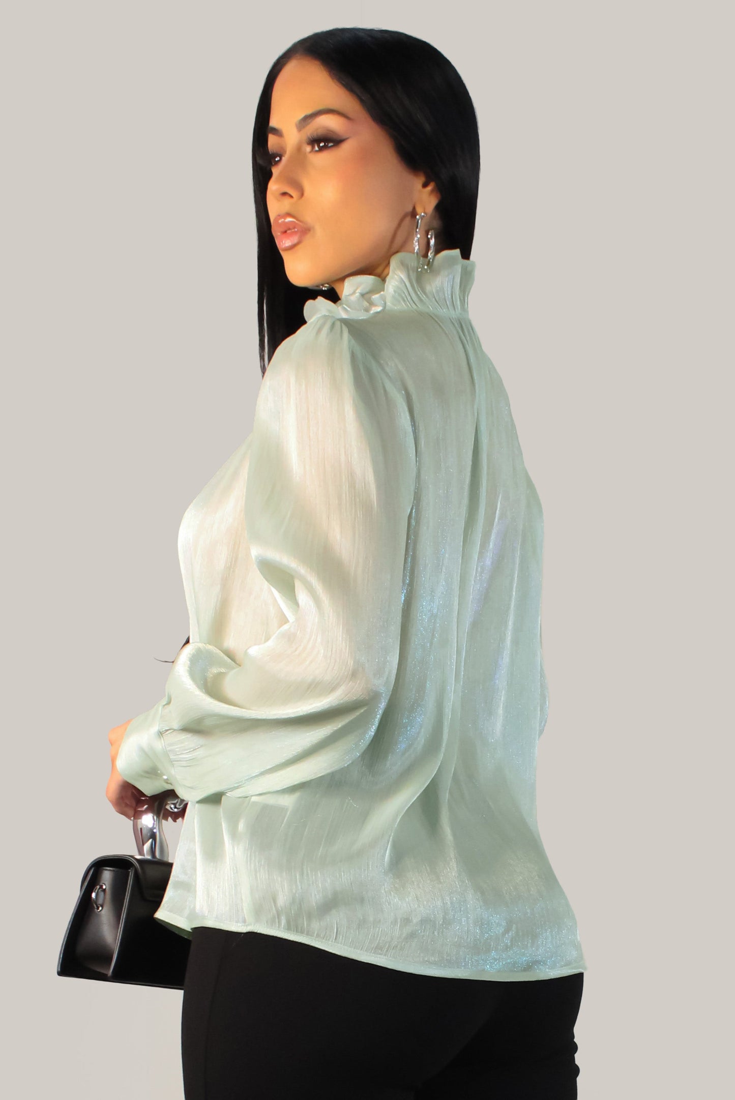 Elegant Posh Blouse- Green