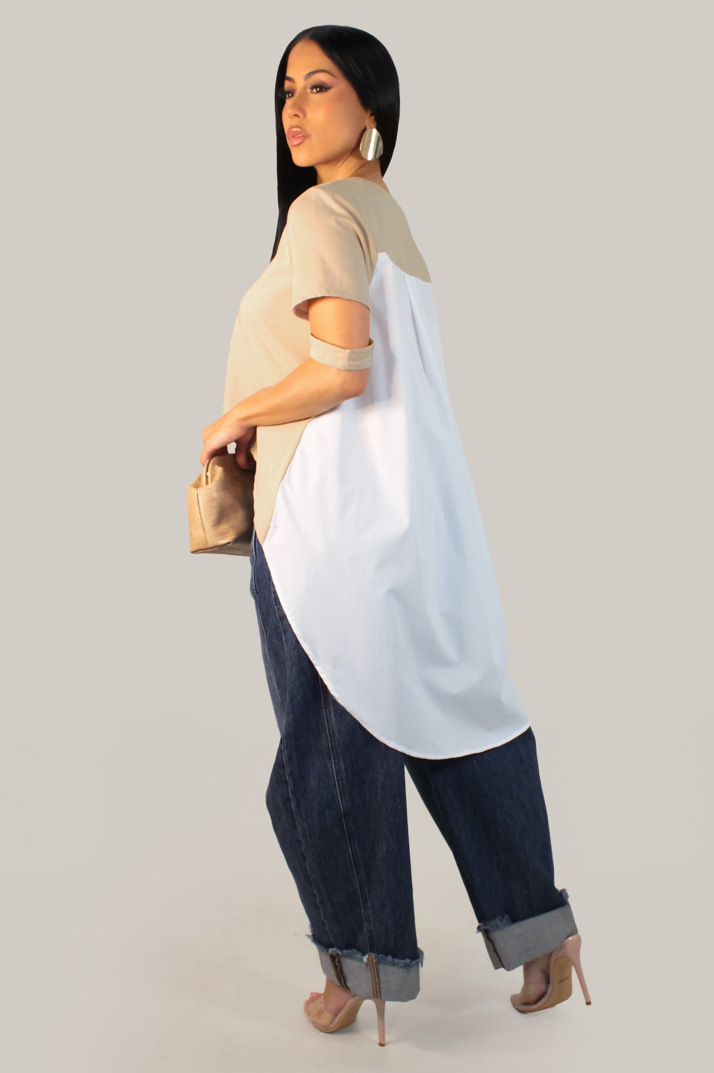 Charmed Tunic Blouse- Multi