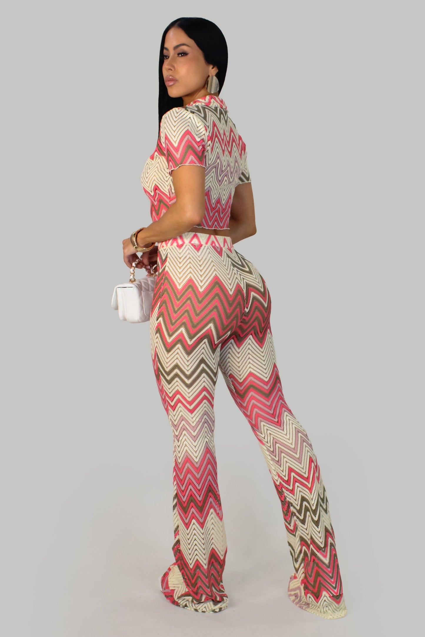 Bright Horizons Knit Pants Set- Multi