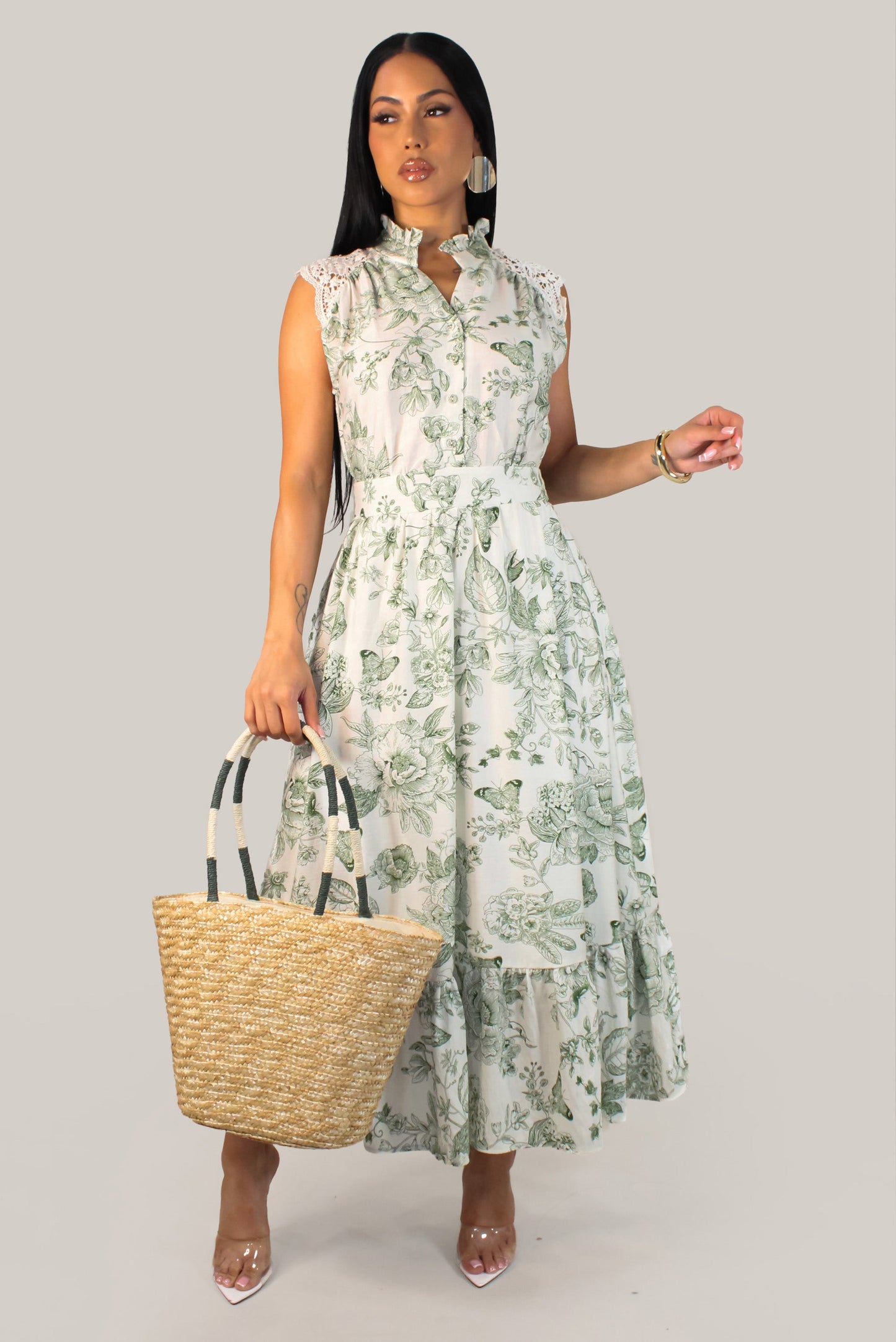 Envy Me Dress- Green