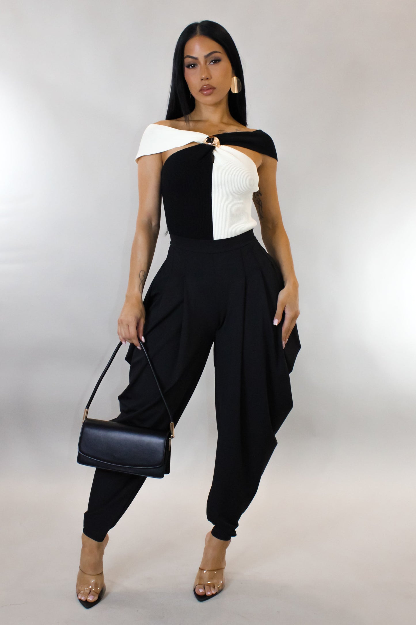 Crave More Haremish Pants- Black