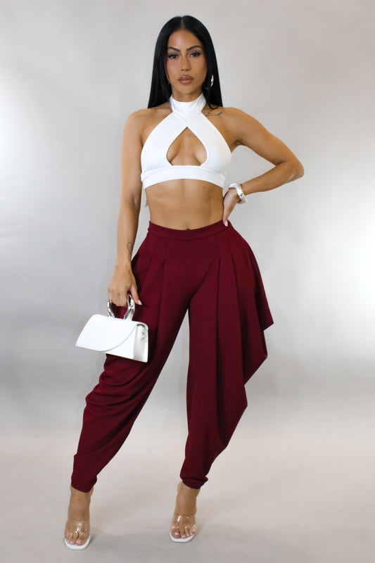 Crave More Haremish Pants- Red