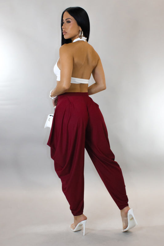 Crave More Haremish Pants- Red