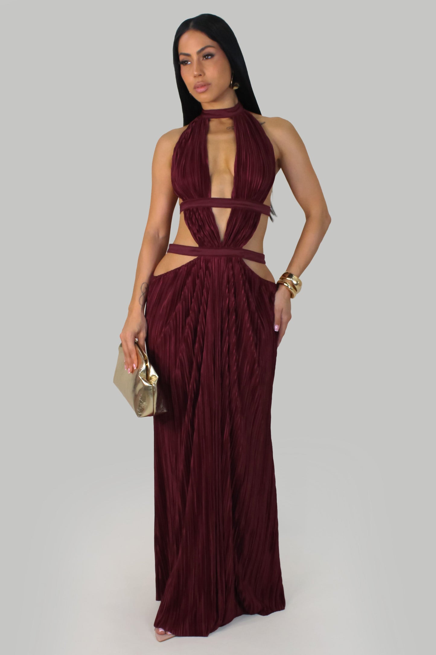 Romantic Maxi Dress- Red
