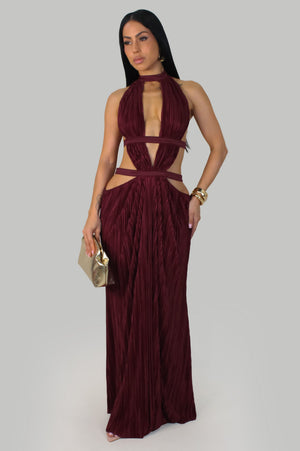 Romantic Maxi Dress- Red