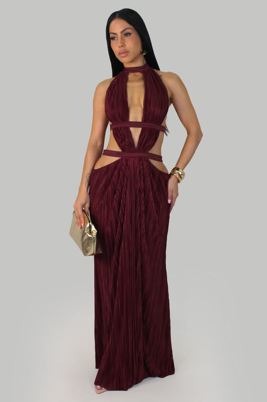 Romantic Maxi Dress- Red