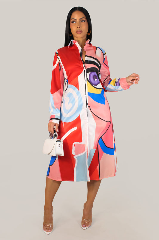 Mindless Graphic Dress