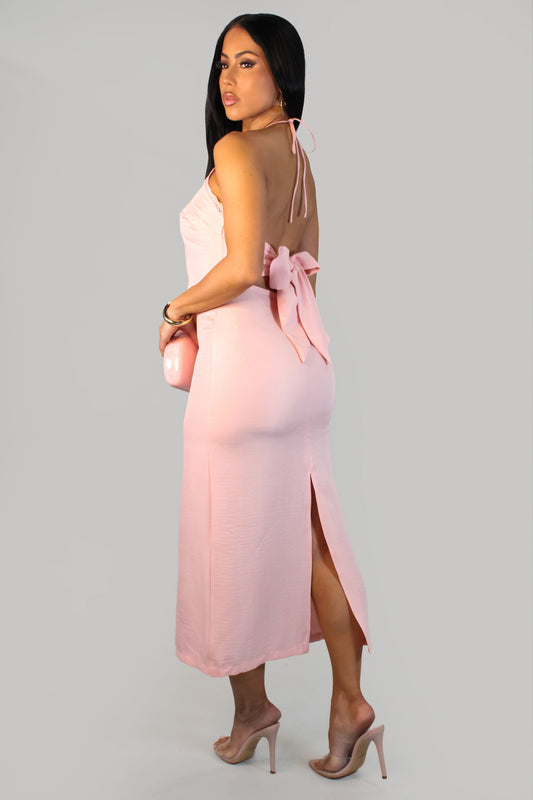 Graceful Muse Dress- Pink