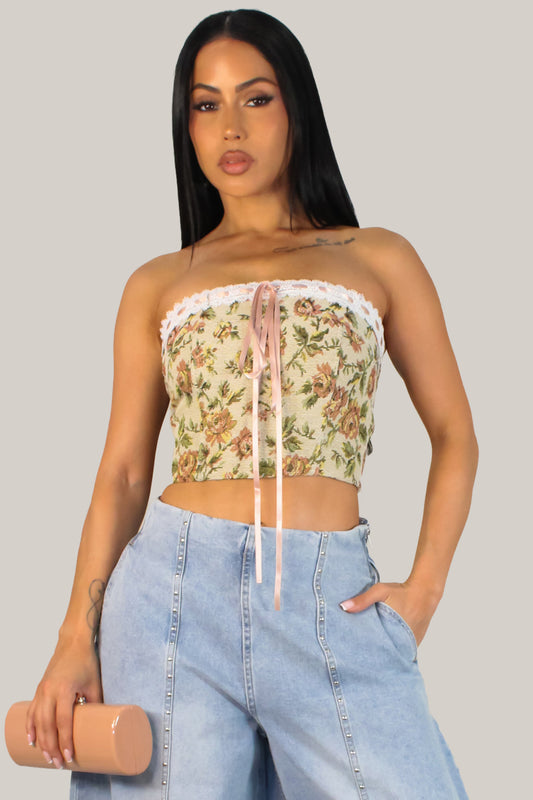 Primaveral Cropped Top