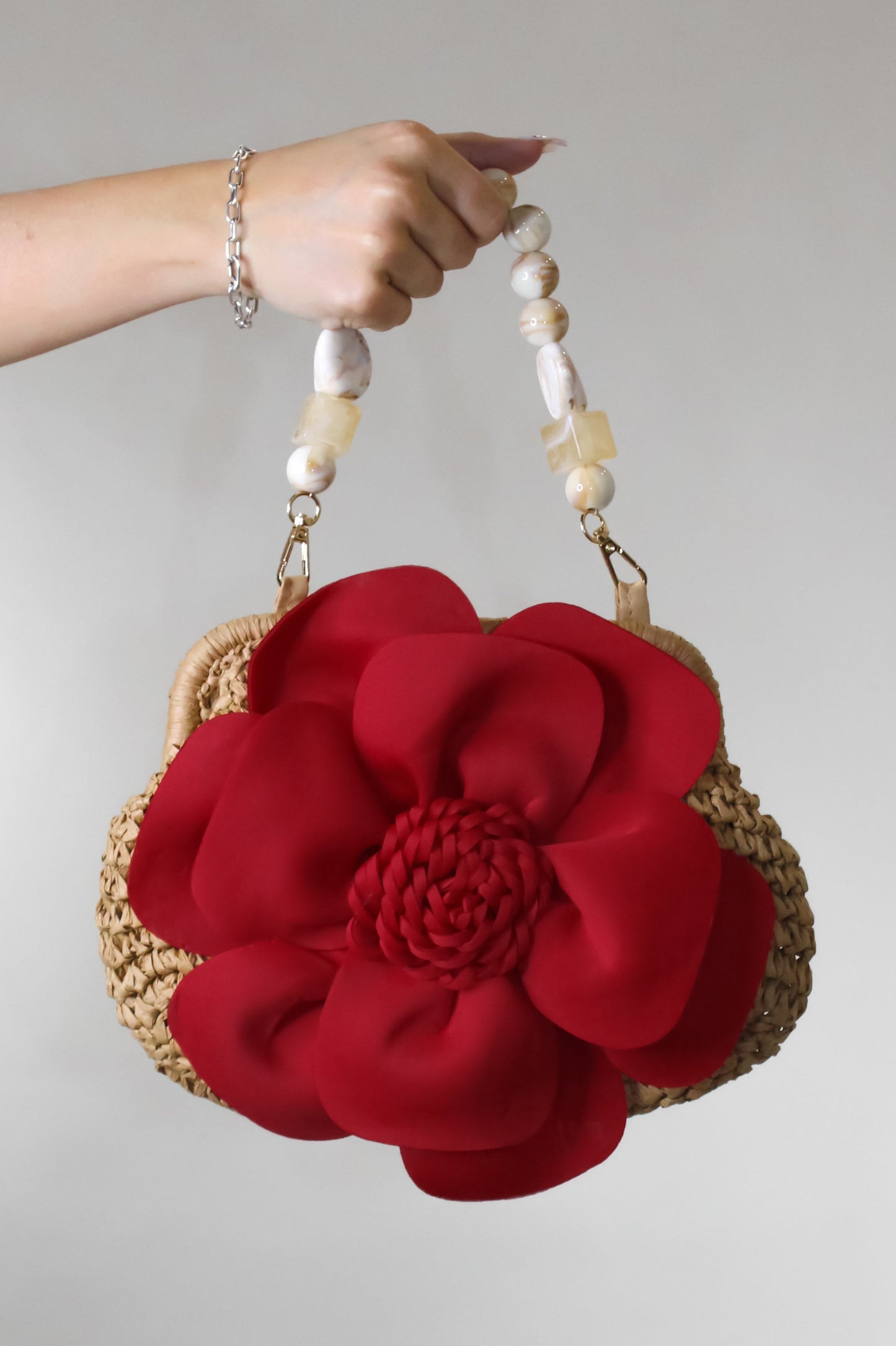 3D Flower Bloom Handbag- 5 Colors