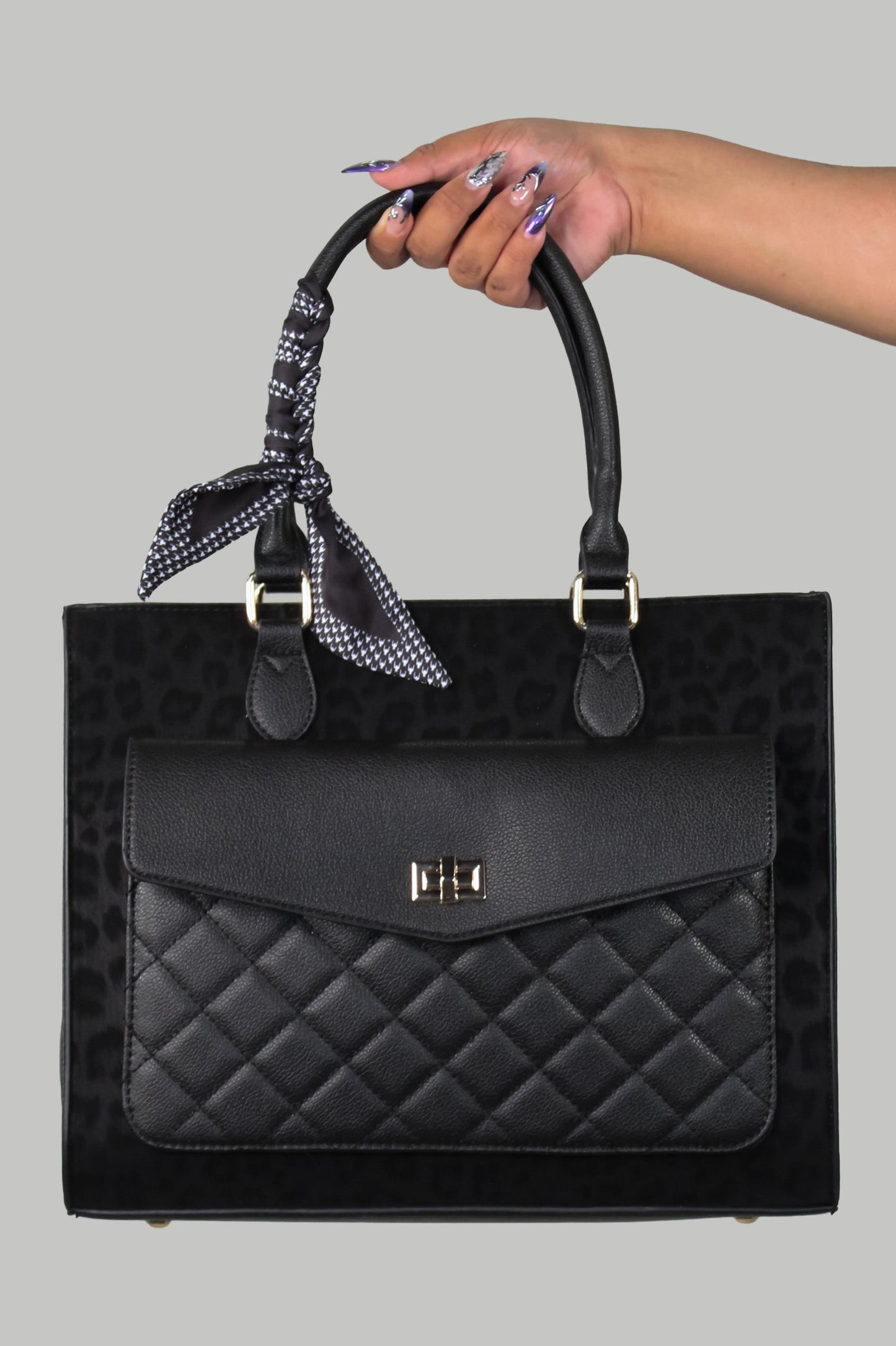 3-Piece Clarisa Bag Set- Black