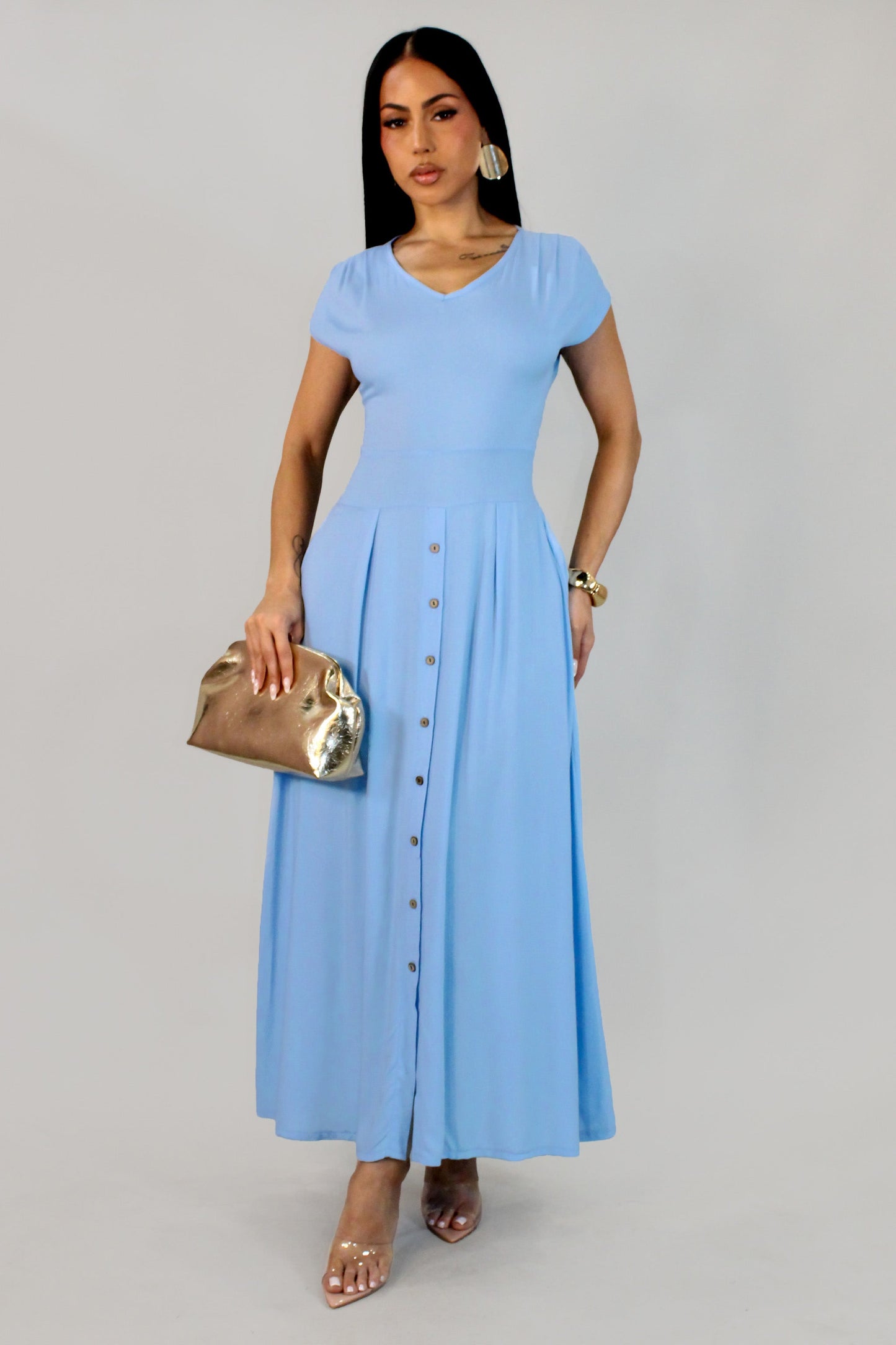Alma's Dress- Blue