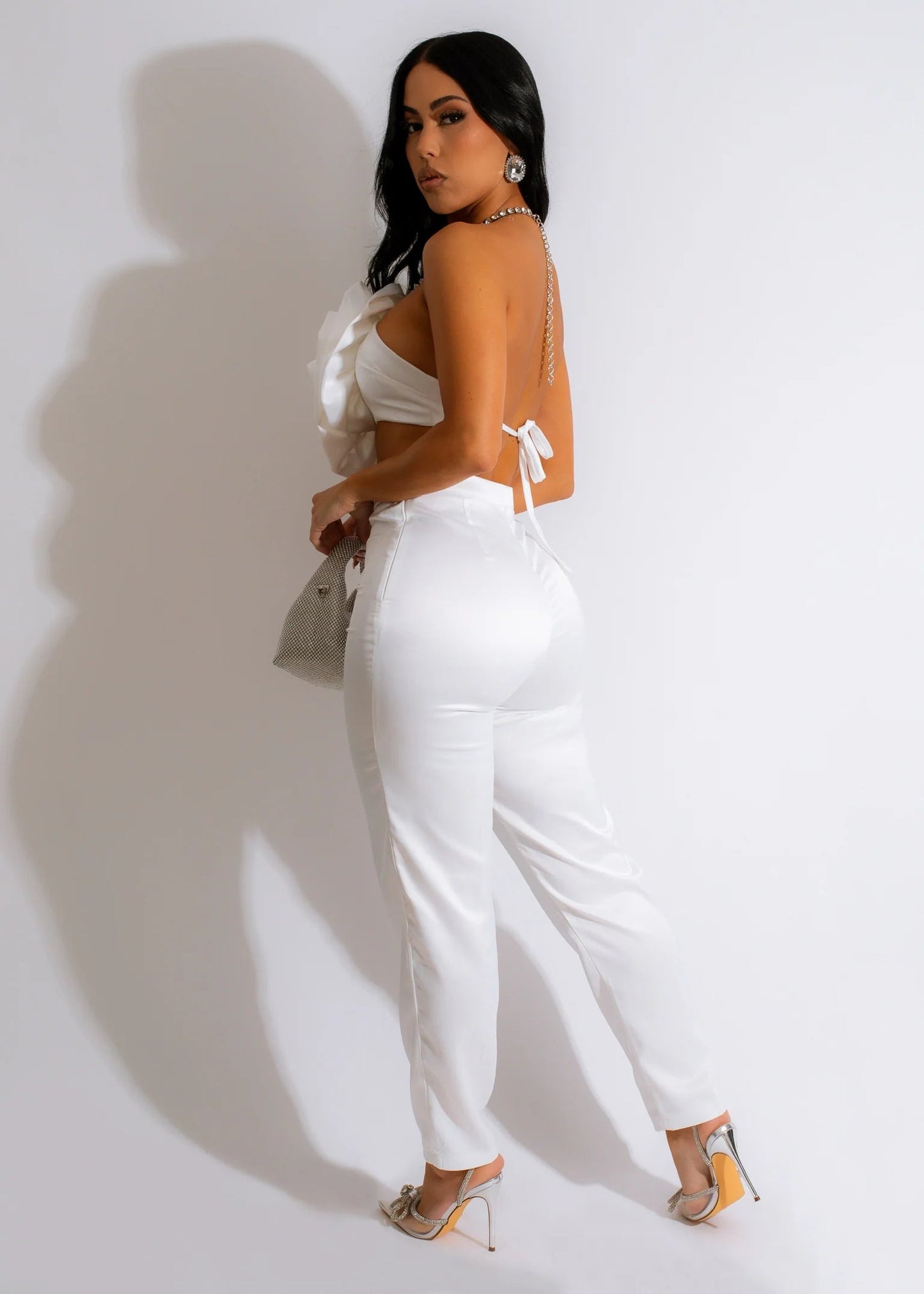 Bloomed Flower Top & Pants Set