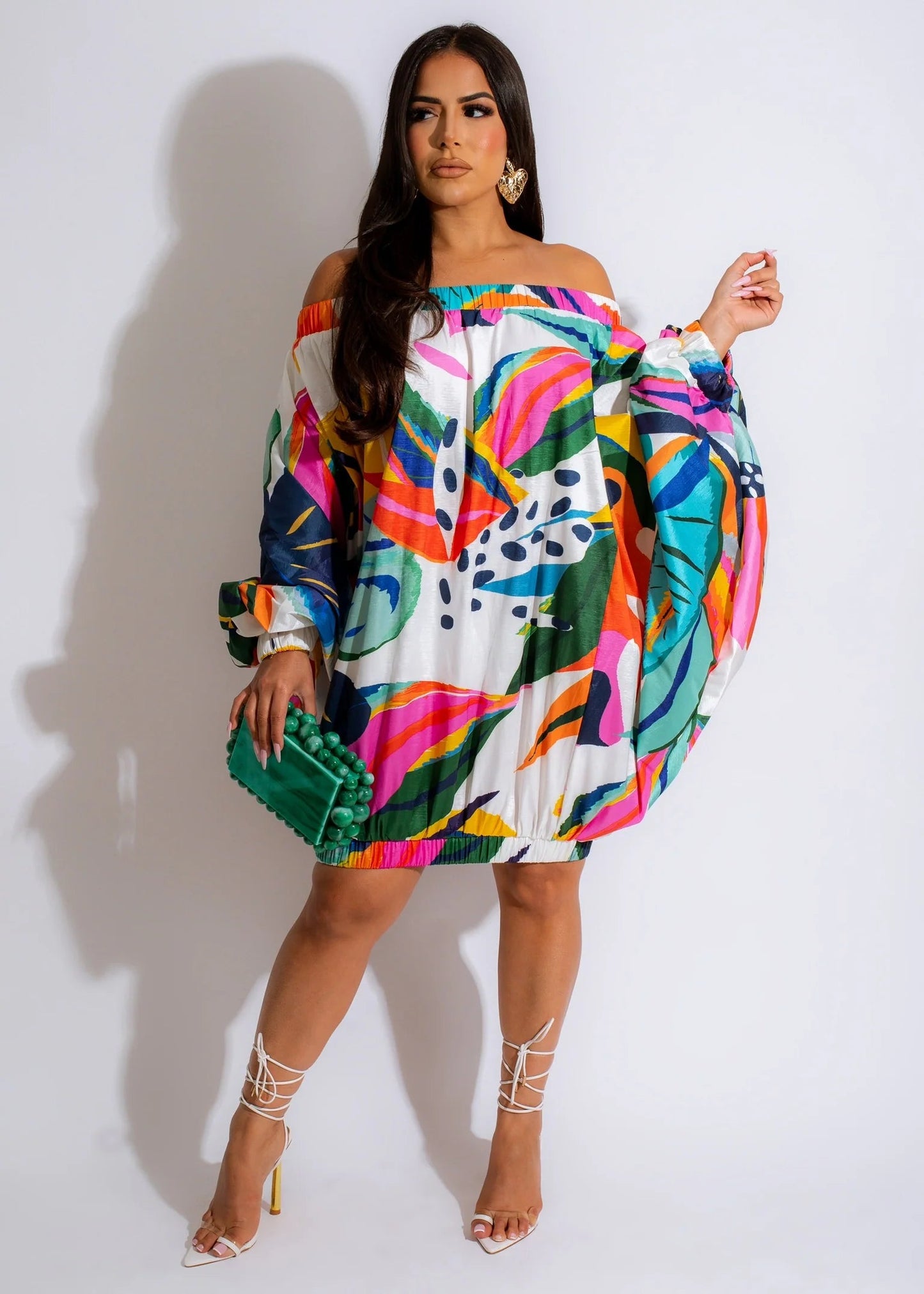 Off Shoulder Mini Dress