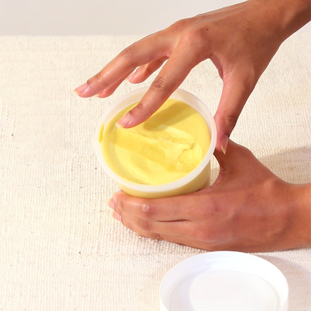 2 OZ Sample of SoShea: Whipped Shea Butter - Baby Powder