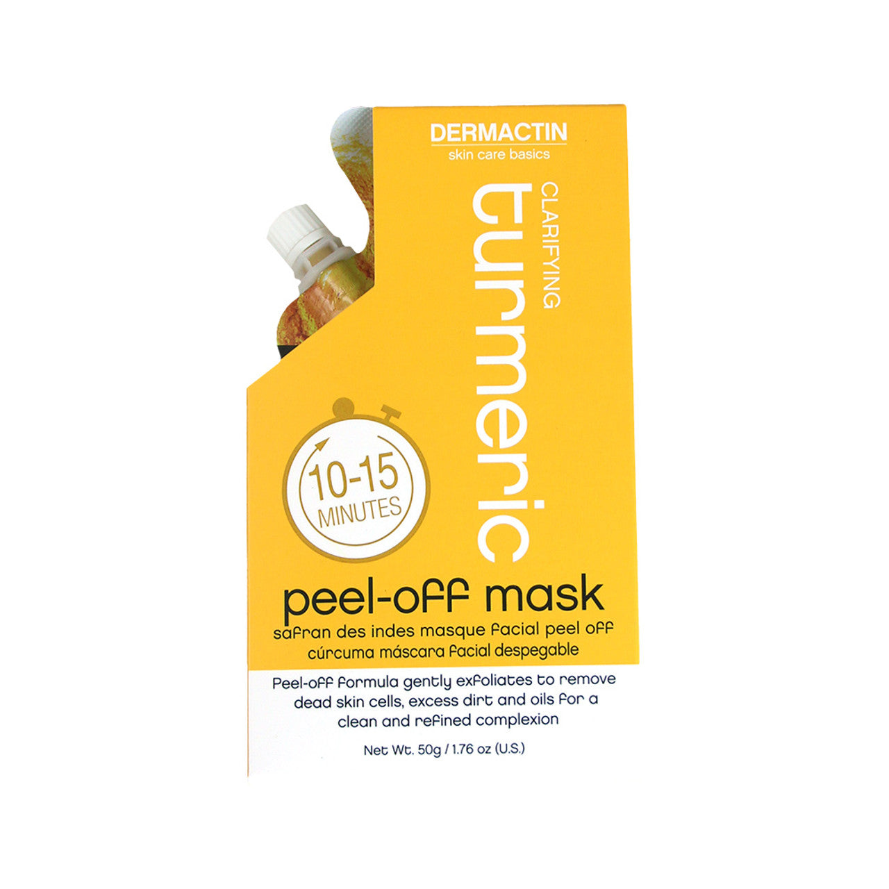 Dermactin: Clarifying Turmeric Peel-Off Mask