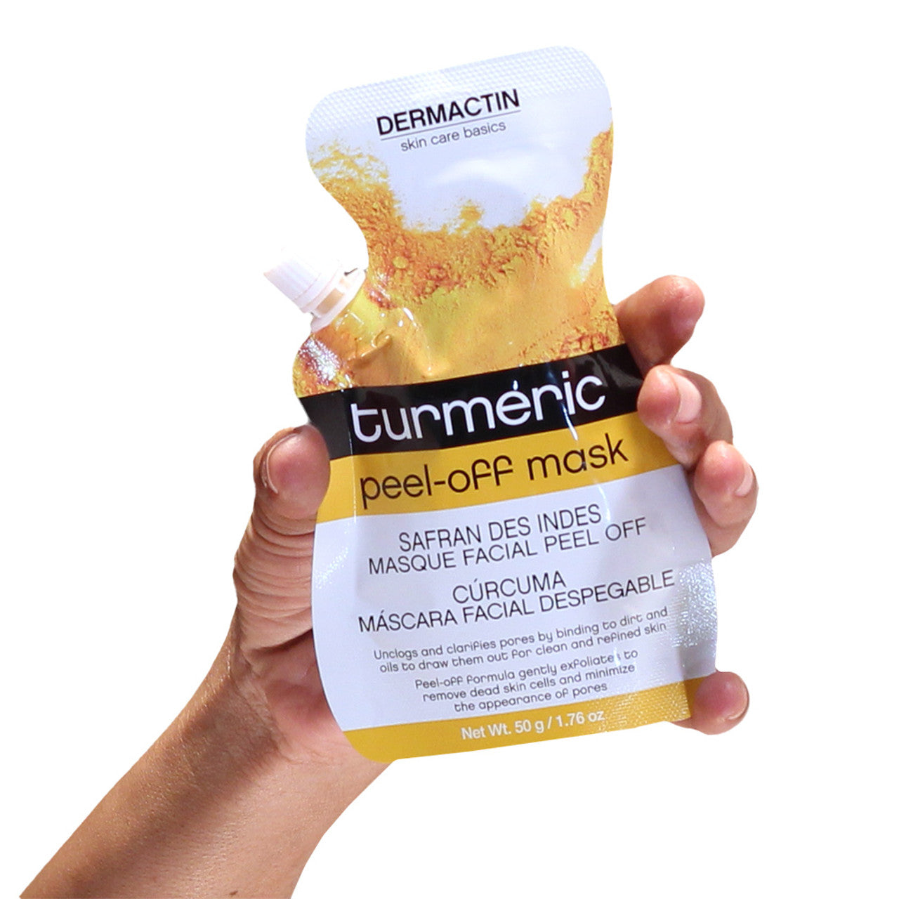 Dermactin: Clarifying Turmeric Peel-Off Mask