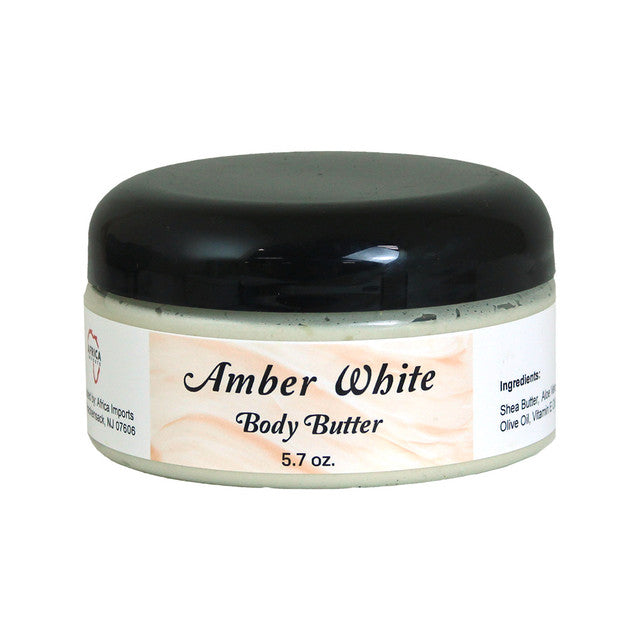 Amber White Body Butter & 1 Oz Fragrance Oil Set