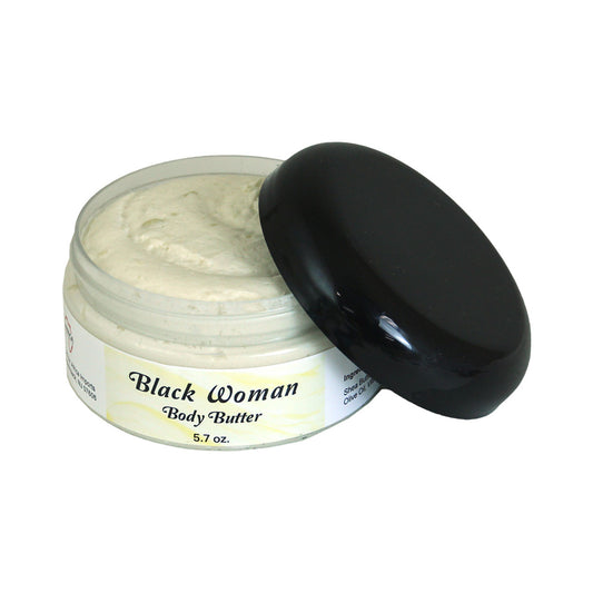 "Black Woman" Fragranced Body Butter & 1oz Fragrance Oil Set