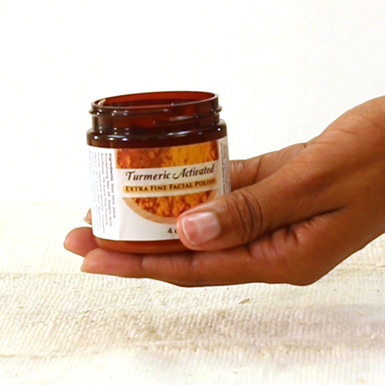 Turmeric Activated Extra Fine Face Polish - 4 oz.