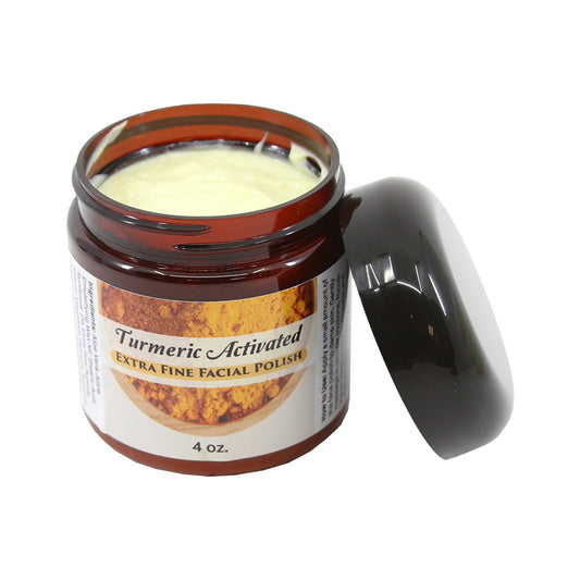 Turmeric Activated Extra Fine Face Polish - 4 oz.