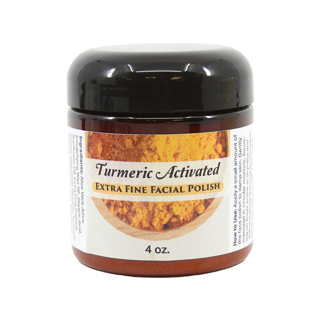 Turmeric Activated Extra Fine Face Polish - 4 oz.