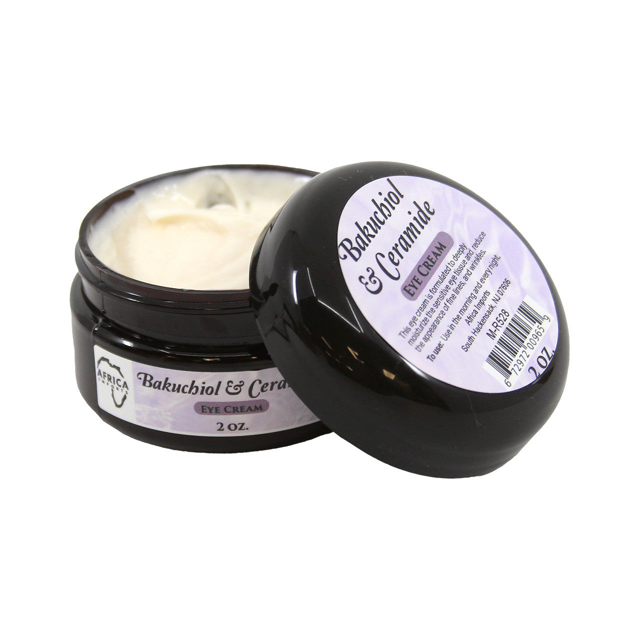 Natural Bakuchiol & Ceramide Eye Cream – 2 oz