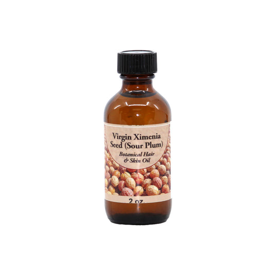 Virgin Ximenia Seed (Sour Plum) Botanical Hair & Skin Oil – 2 fl oz.