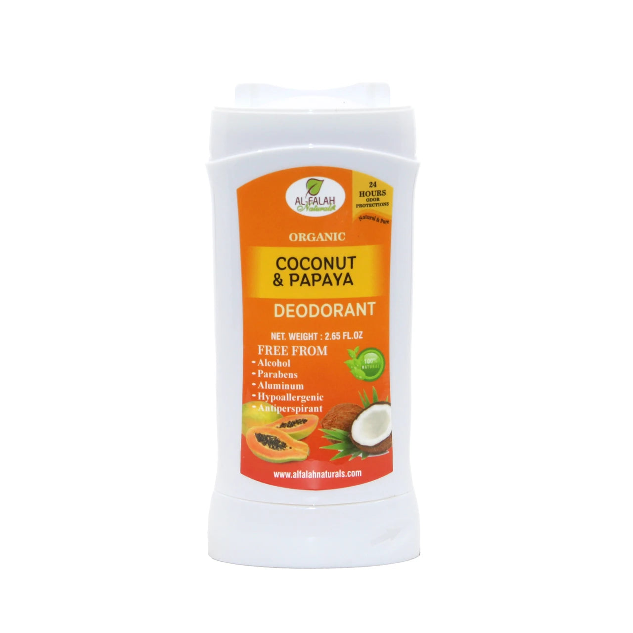 Al-Falah: Coconut & Papaya Organic Deodorant