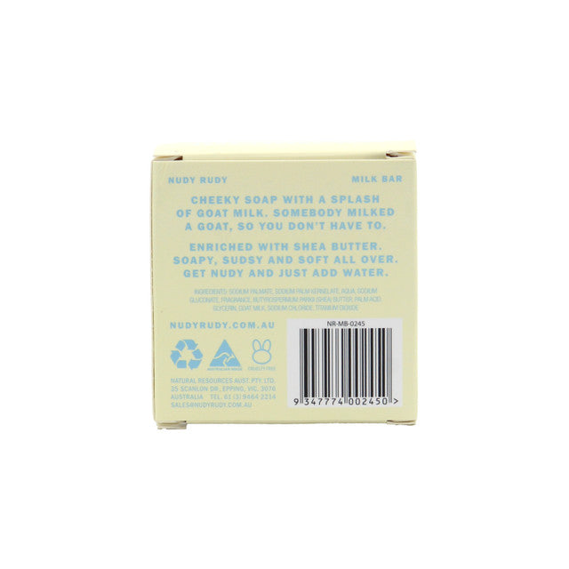 Nudy Rudy Bar Soap- Goat Milk & Shea Butter Milk