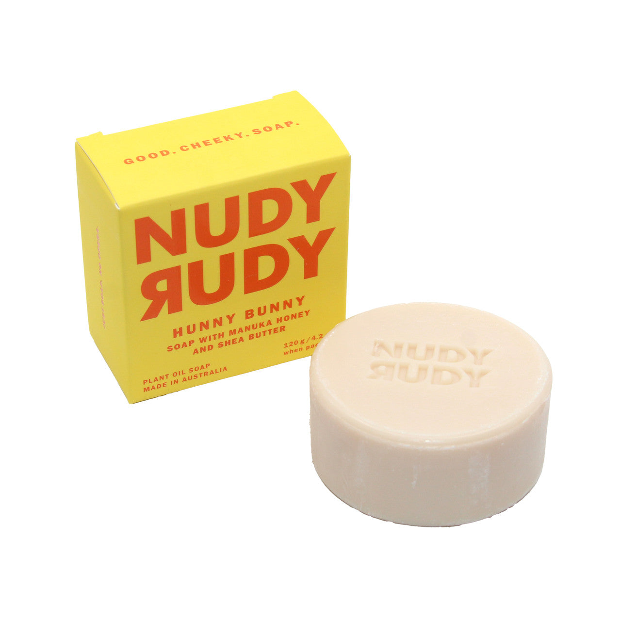 Nudy Rudy Bar Soap- Manuka Honey & Shea Butter