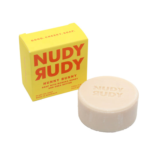 Nudy Rudy Bar Soap- Manuka Honey & Shea Butter