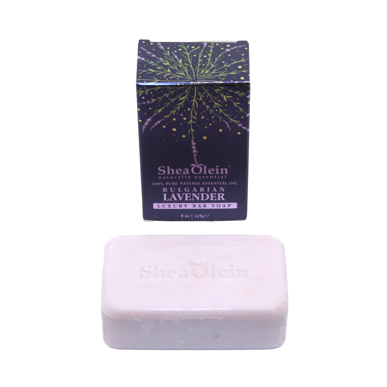 Shea Olein Luxury Bar Soap: Bulgarian Lavender- 8 oz