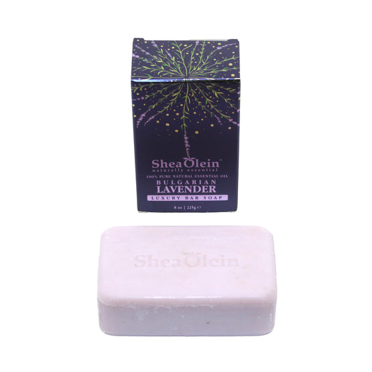 Shea Olein Luxury Bar Soap: Bulgarian Lavender- 8 oz