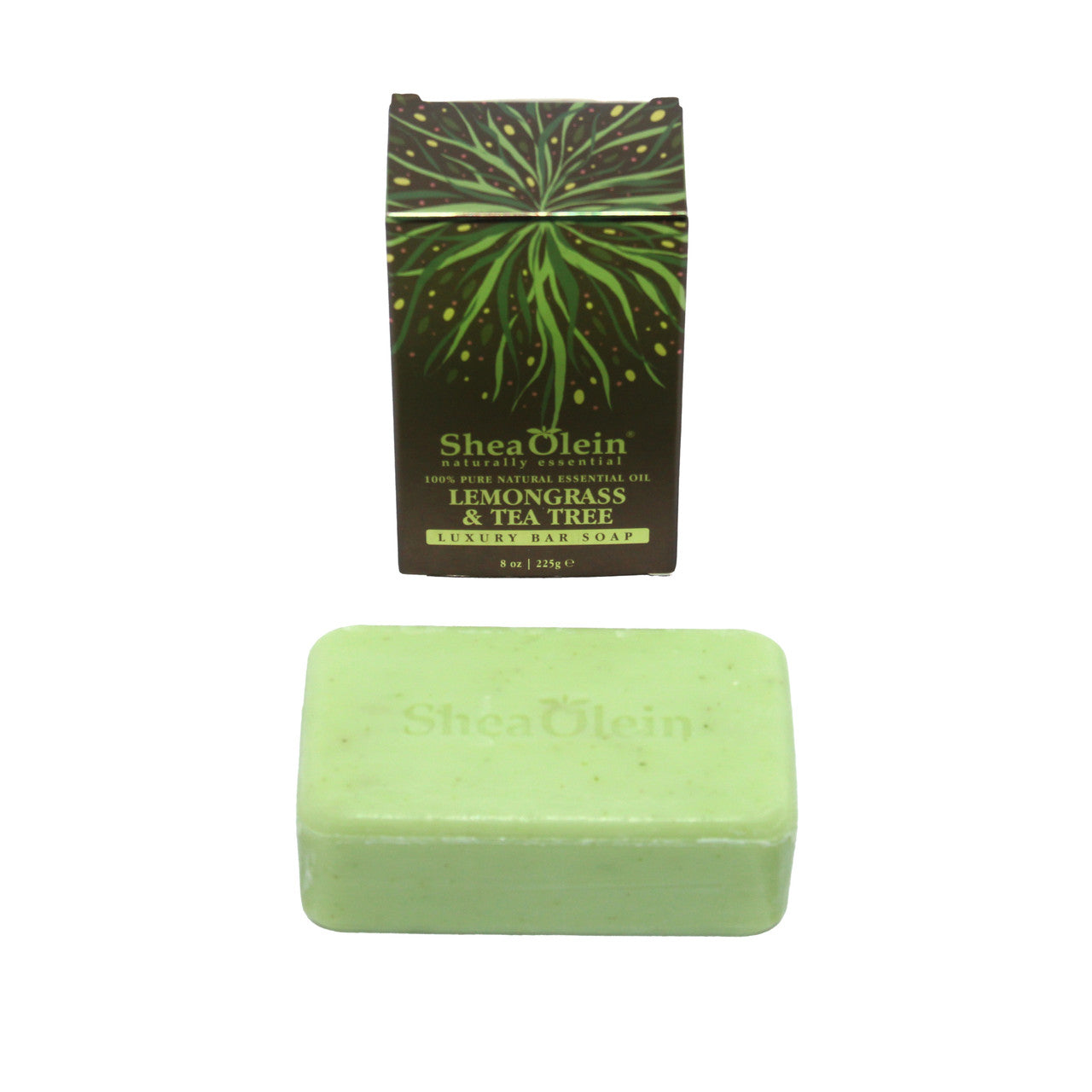 Shea Olein Luxury Bar Soap: Lemongrass & Tea Tree- 8 oz.