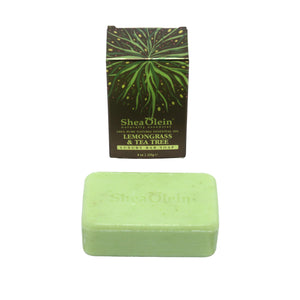 Shea Olein Luxury Bar Soap: Lemongrass & Tea Tree- 8 oz.