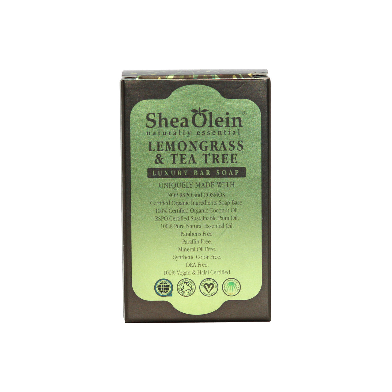 Shea Olein Luxury Bar Soap: Lemongrass & Tea Tree- 8 oz.