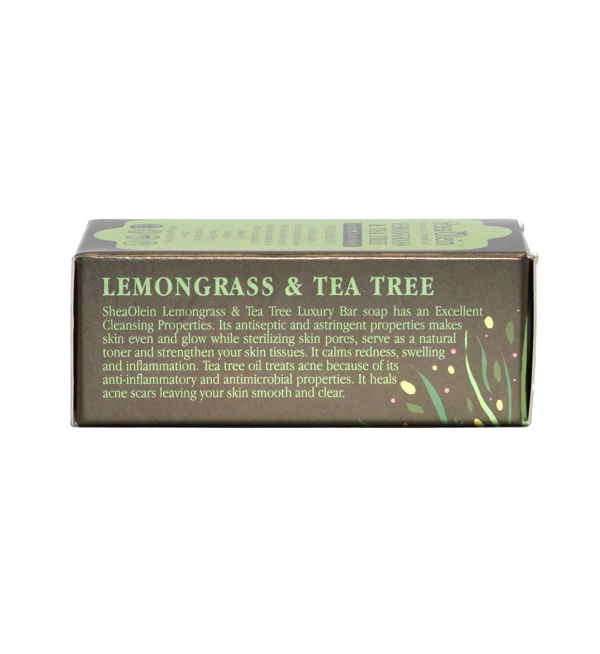 Shea Olein Luxury Bar Soap: Lemongrass & Tea Tree- 8 oz.