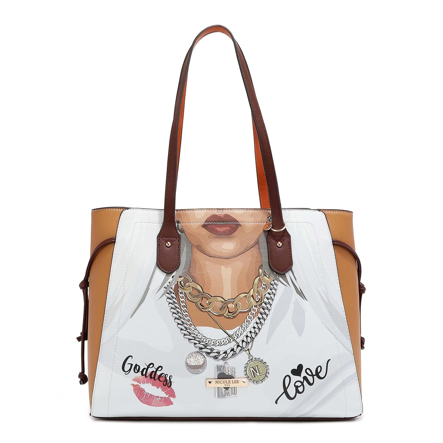 Authentic Nicole Lee "Goddess of Love" 3 Piece Bag Set