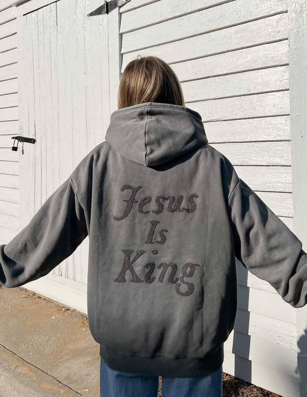 Not Sorry Jesus Is King Unisex Hoodie – S&E Retail Expo
