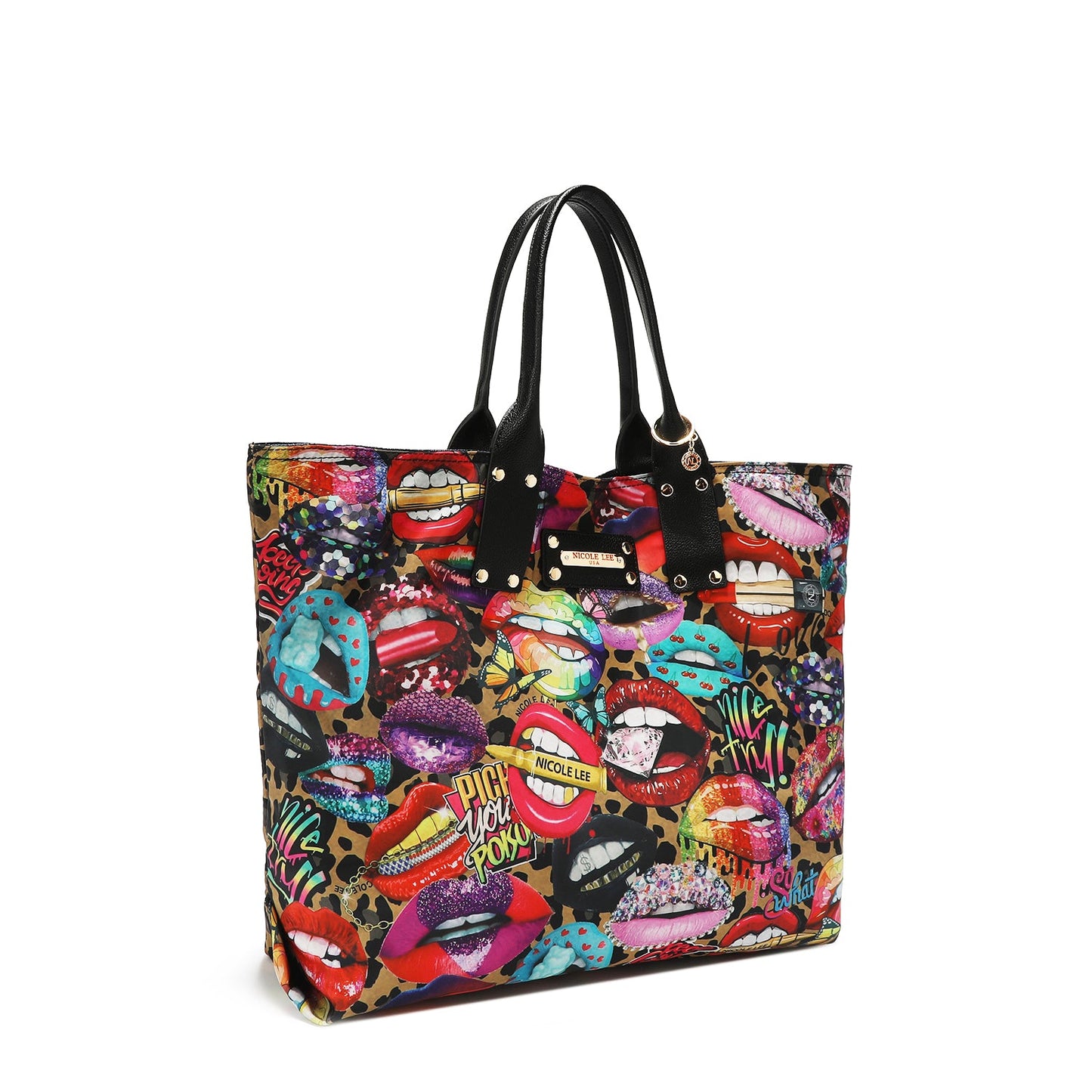 Nicole Lee Alessandra "All Emotion" Reversible Shopper Bag