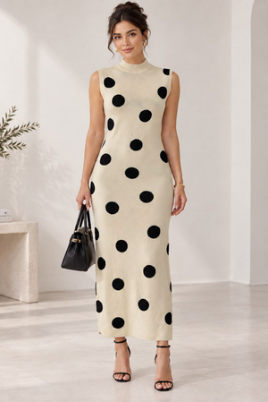 Bow Amour Large Polka Dot Dress