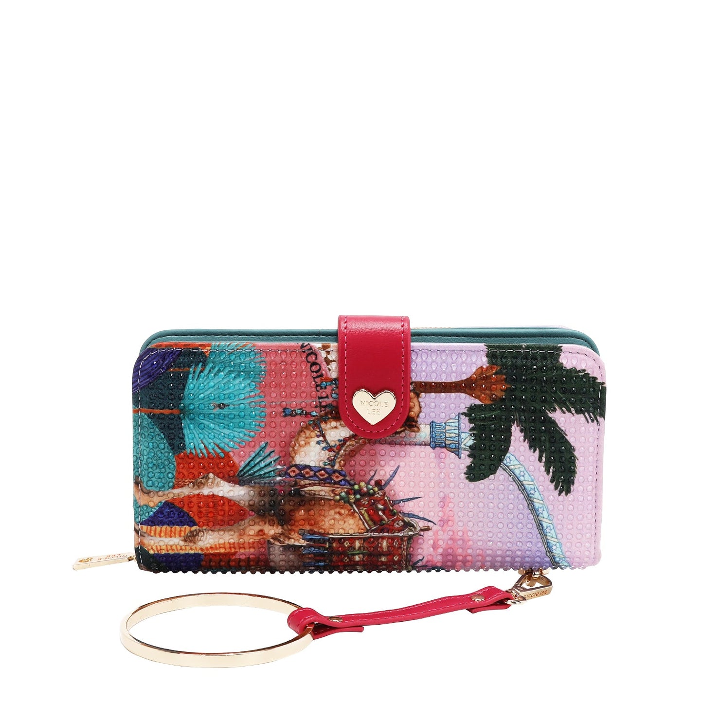 Nicole Lee "Queen Cleopatra" Signature Bifold Wallet Wristlet