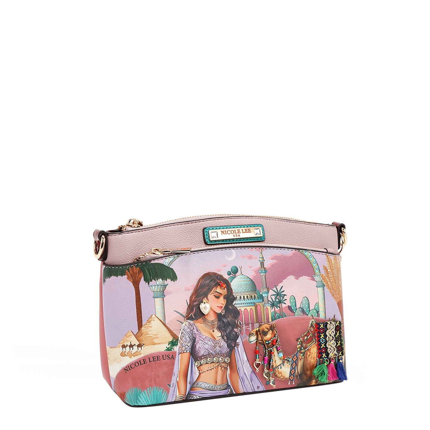 Nicole Lee "Queen Cleopatra" Crossbody Bag