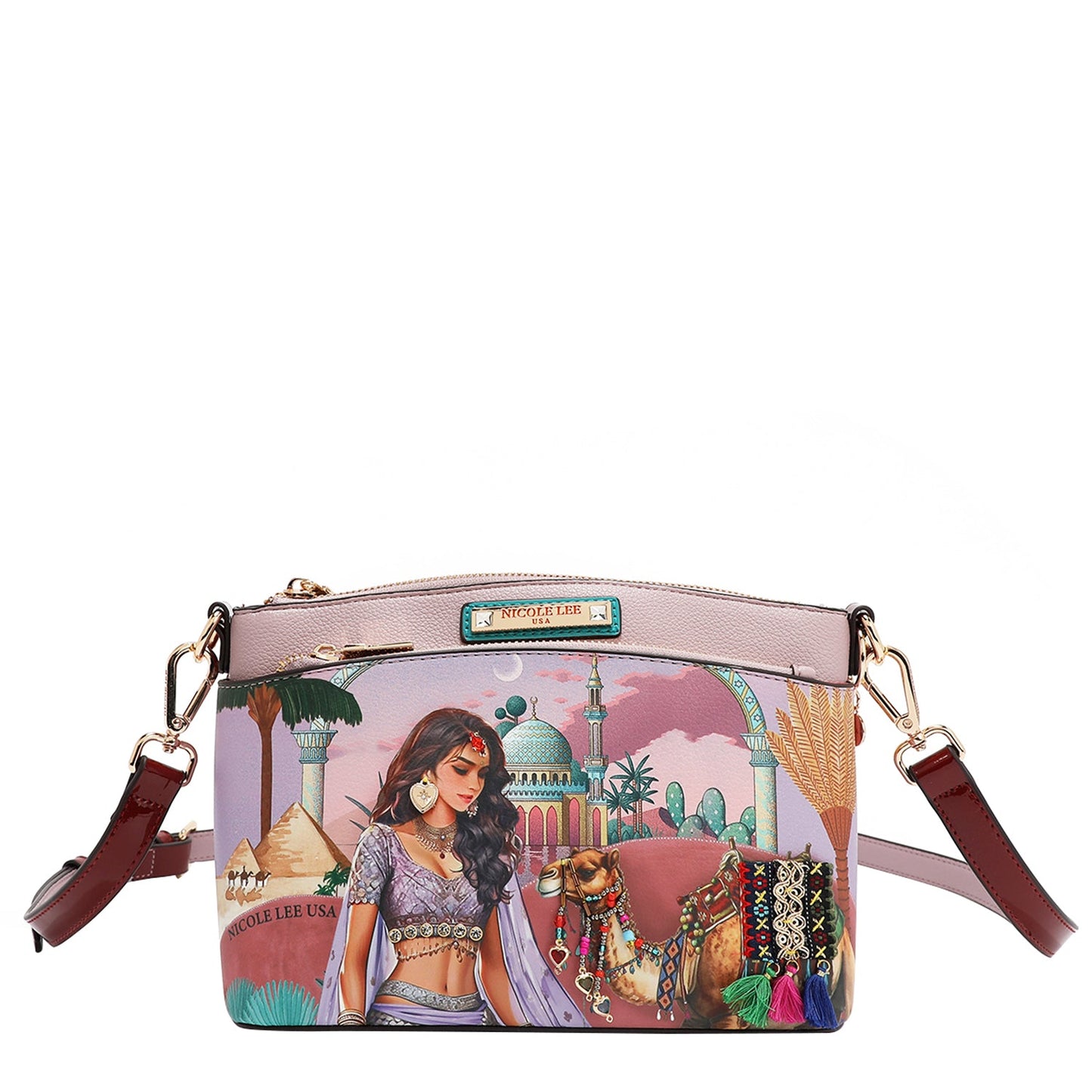 Nicole Lee "Queen Cleopatra" Crossbody Bag