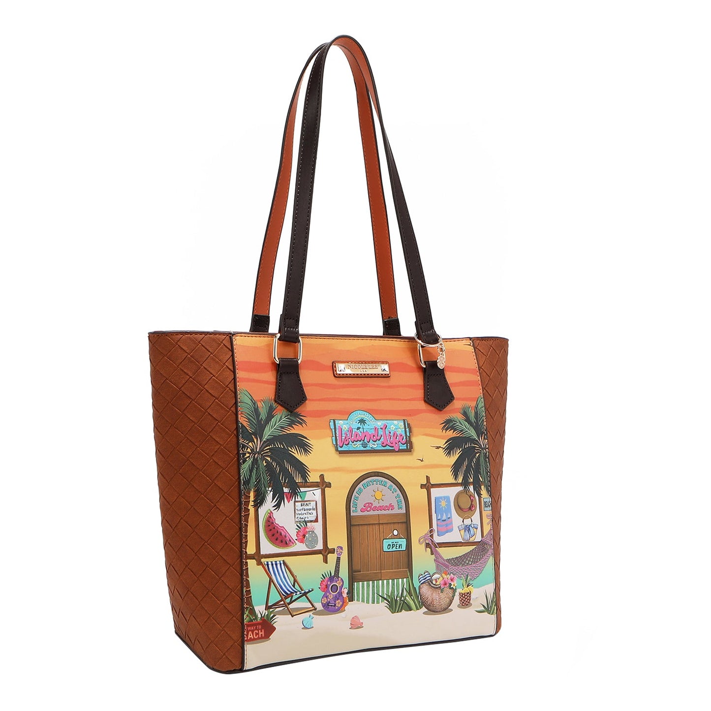 Authentic Nicole Lee "Sun and Sand" 3 Piece Set