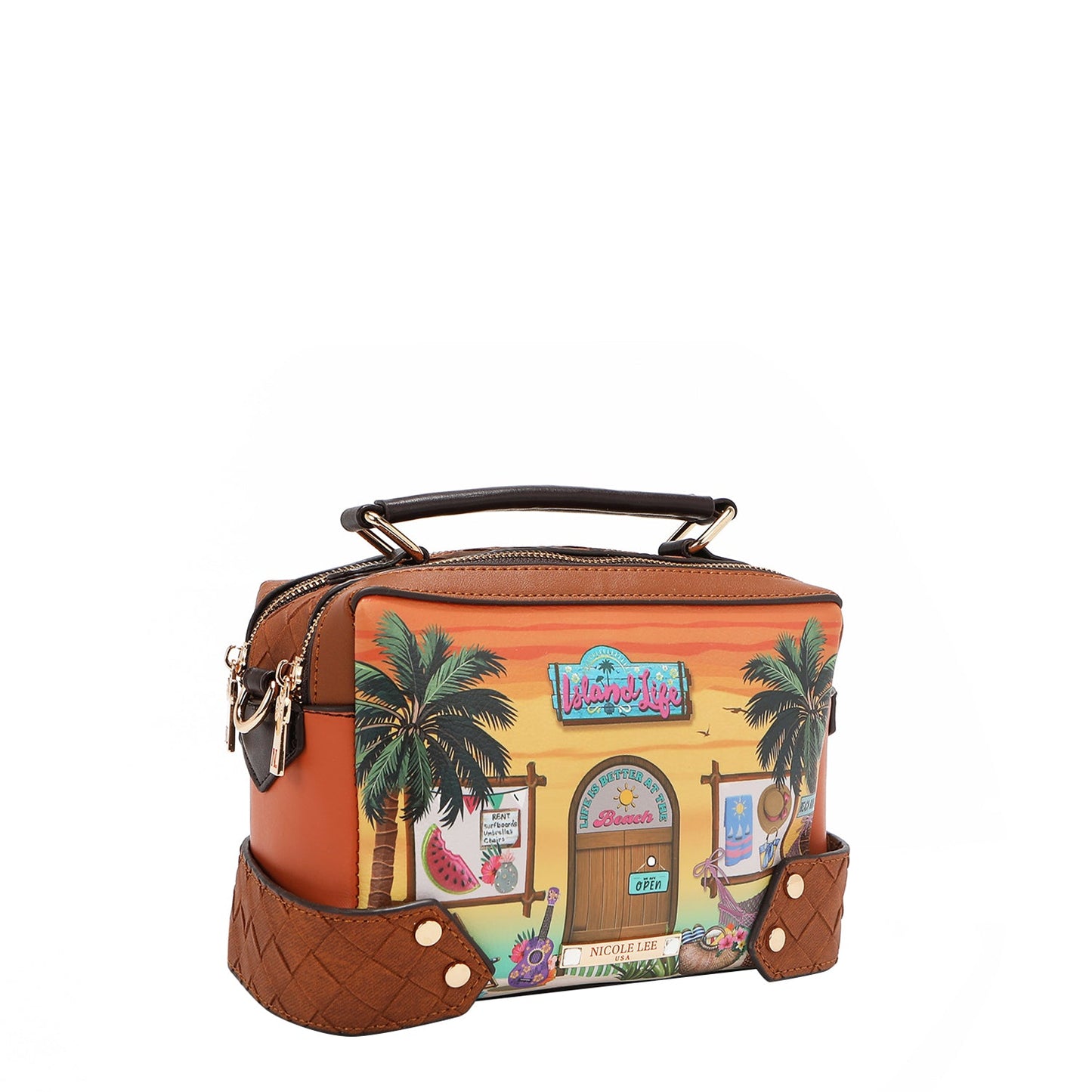 Authentic Nicole Lee "Sun and Sand" 3 Piece Set