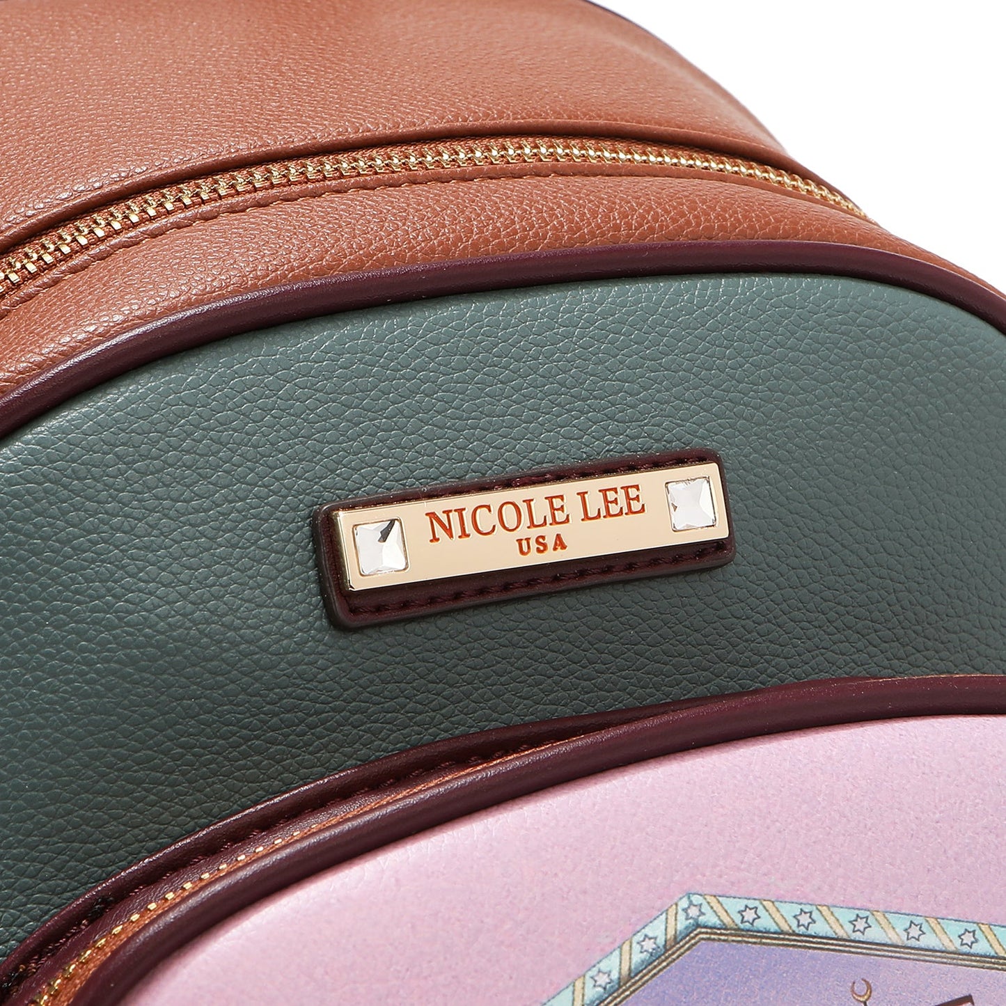 Nicole Lee "Queen Cleopatra" 3-Piece Set (Backpack, Crossbody, Wallet)