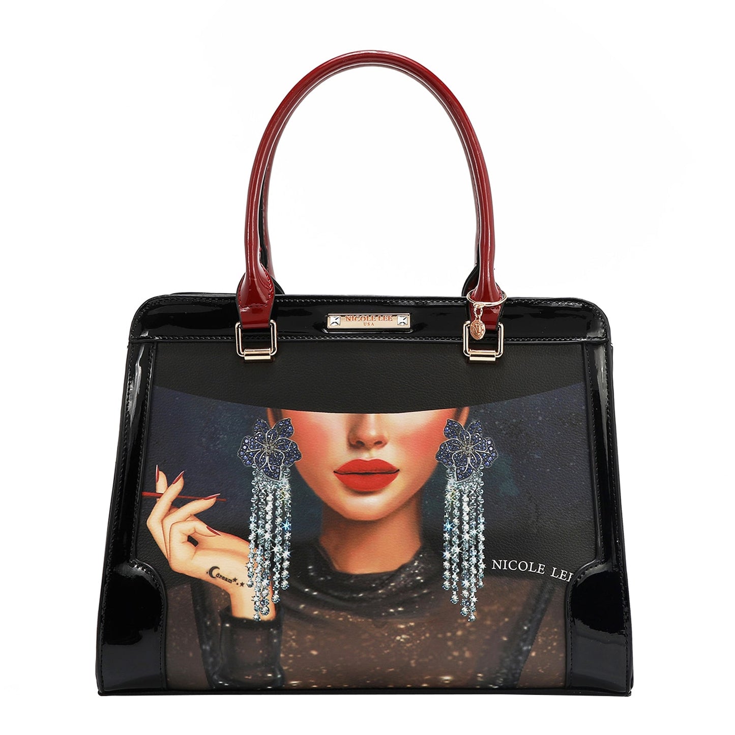 Nicole Lee USA "Samantha La Belleza" 3 Piece Set- Tote/Crossbody/Wallet