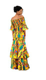 "Made in Ghana" Kente Print Skirt Set